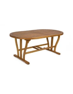 Table Ovale Extensible Acacia Noémi 180/240 X 100cm -Produits De Jardin table ovale extensible acacia noemi 180240 x 100cm 1 2
