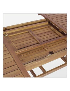 Table Ovale Extensible Acacia Noémi 180/240 X 100cm -Produits De Jardin table ovale extensible acacia noemi 180240 x 100cm 1 3