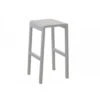 Tabouret Haut Antonino - Aluminium Blanc -Produits De Jardin tabouret haut antonino aluminium blanc