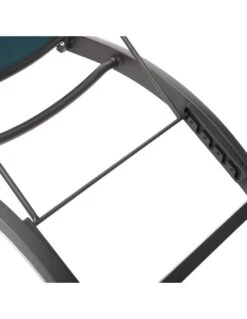 Transat De Jardin Milenio - 5 Positions - Aluminium Et Texaline - Graphite / Bleu Canard -Produits De Jardin transat de jardin milenio 5 positions aluminium et texaline graphite bleu canard 3