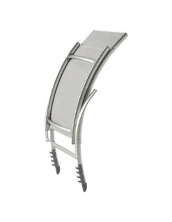 Transat Pliant Samba - 4 Positions - Aluminium Anodisé - Galet -Produits De Jardin transat pliant samba 4 positions aluminium anodise galet 2