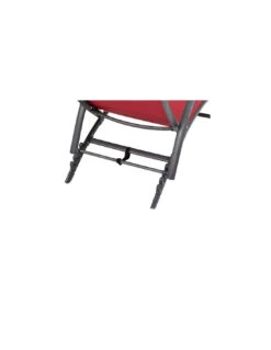 Transat Pliant Samba - 4 Positions - Aluminium Anodisé - Graphite / Grenade -Produits De Jardin transat pliant samba 4 positions aluminium anodise graphite grenade 2