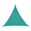 Voile D'ombrage Curacao Triangulaire 3 X 3 X 3 M - Polyester - Emeraude -Produits De Jardin voile d ombrage curacao triangulaire 3 x 3 x 3 m polyester