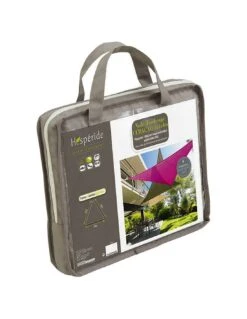 Voile D'ombrage Curacao Triangulaire 4 X 4 X 4 M - Coloris Au Choix - Ardoise -Produits De Jardin voile d ombrage curacao triangulaire 4 x 4 x 4 m coloris au choix 5