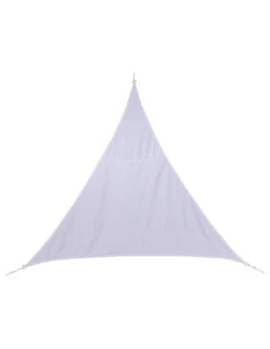 Voile D'ombrage Curacao Triangulaire 4 X 4 X 4 M - Coloris Au Choix - Ardoise -Produits De Jardin voile d ombrage curacao triangulaire 4 x 4 x 4 m coloris au choix 6