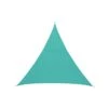 Voile D'ombrage Curacao Triangulaire 4 X 4 X 4 M - Emeraude -Produits De Jardin voile d ombrage curacao triangulaire 4 x 4 x 4 m emeraude